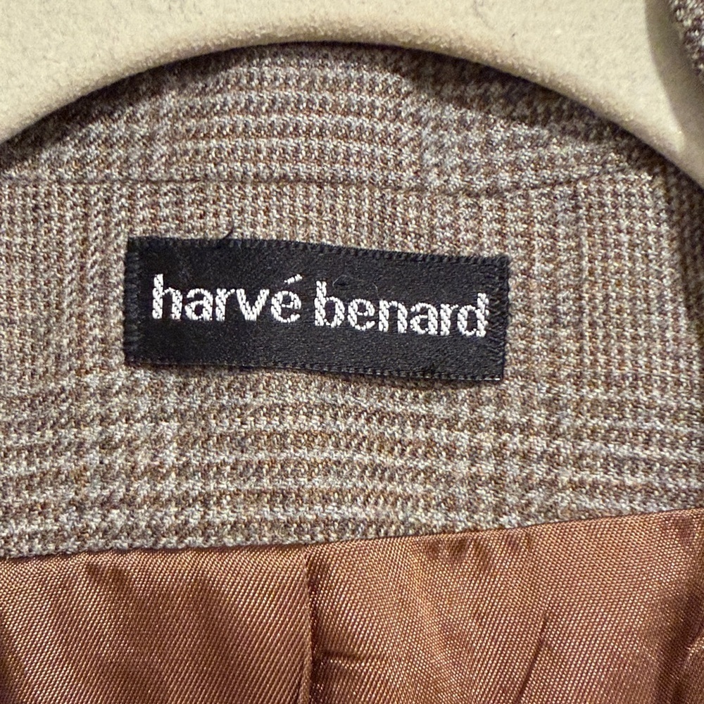 Vintage Harve Bernard women’s 100% wool blazer size 14 - Picture 2 of 9